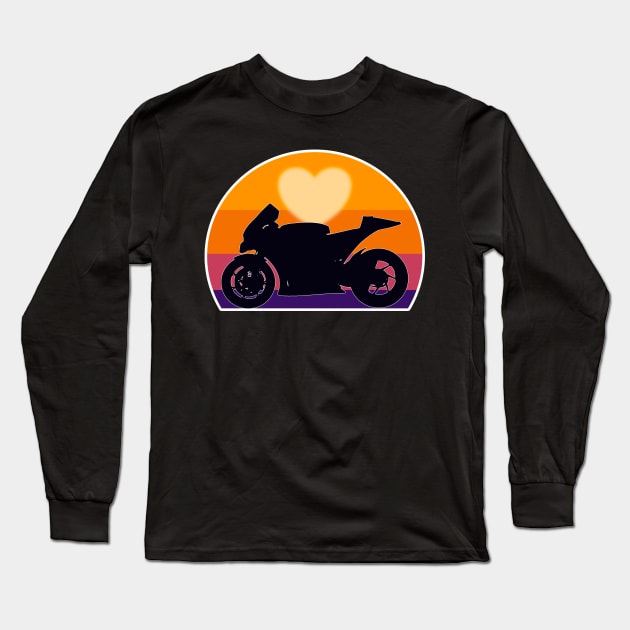 I love Motorbikes Long Sleeve T-Shirt by Worldengine